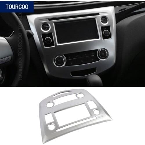 For Nissan Qashqai 2019 Central Console Navigation Panel Cover Trim Car Styling Dashboard Modification Accessories