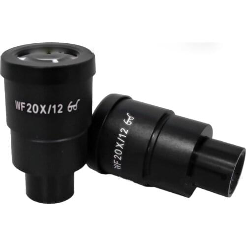 Scaled Eyepiece WF20X/10 High Eye Point Wide Field Wide Angle Eyepiece Interface 30mm Stereo Microscope Eyepiece
