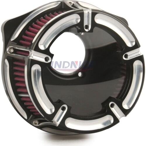 Method Clear see through Air Cleaner For harley softail slim fls air filter roadking FLHR air intakes For harley FLHX 00-07