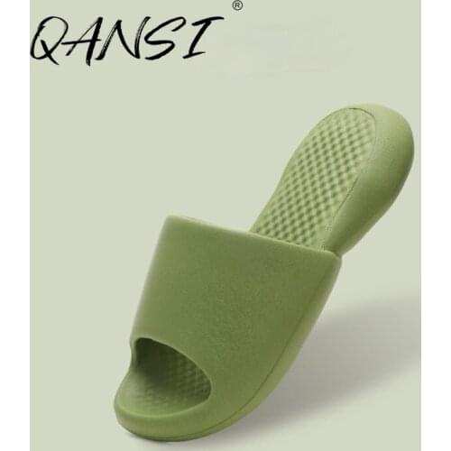 Summer EVA Flat Couples Home Slippers Indoor Comfortable Soft Bottom Men Slippers Non-slip Massage Thick Bottom Bath Shoes 2021