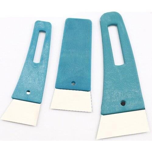 Film Plug Edge Scraper Shovel Water Wall Plaster Trowel Paint Filling Putty Knife Mini Iron Squeegee Car Caulk Removal Tool
