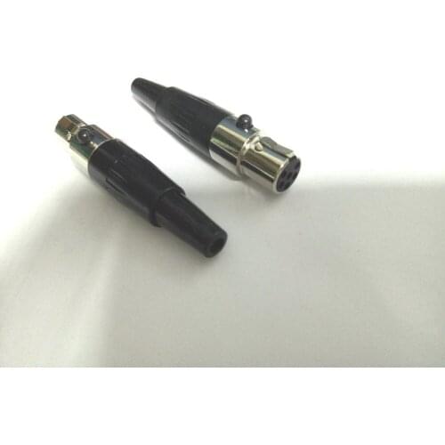 300pcs Mini 6 PIN MINI XLR IN-LINE Female Jack New