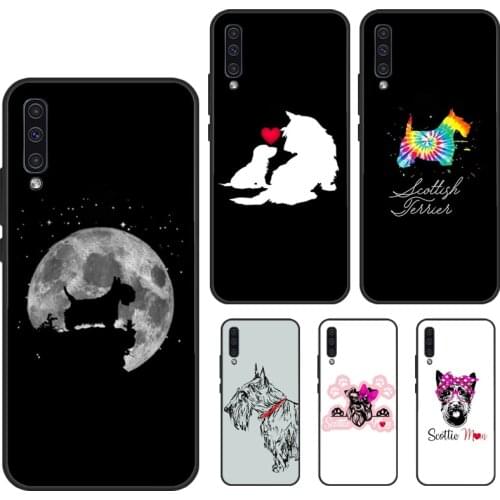 Westie Scottie Scottish Terrier Case For Samsung A32 A12 A42 A52 A72 A31 A51 A71 A20e A21S A02 A10 A30S A40 A50 A70 Coque