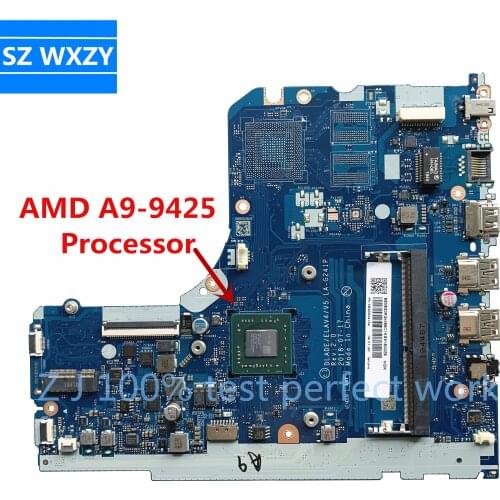 For Lenovo Ideapad 130-15AST Laptop Motherboard With A9-9425 CPU DLADE LA-G241P FRU 5B20R34459 DDR4 MB 100% Tested Fast Ship
