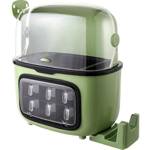 Kitchen condiment storage rack knife multifunctional condiment set kitchen utensils artifact storage box kitchen accessories