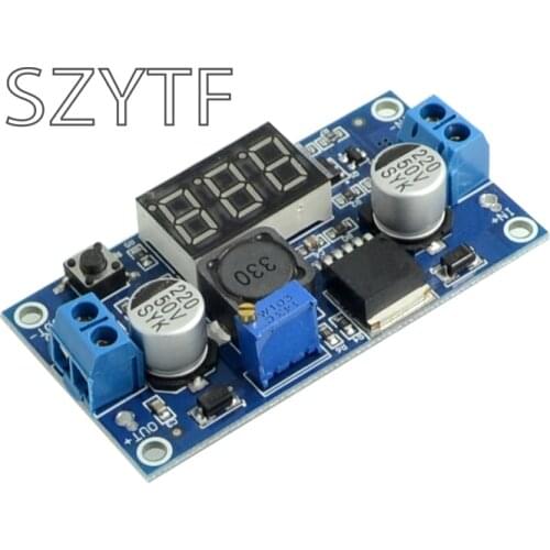 LM2577 DC-DC Boost Step Up Module Converter Digital Voltmeter Display Voltage Meter 3A Output 3-34V to 4-35V