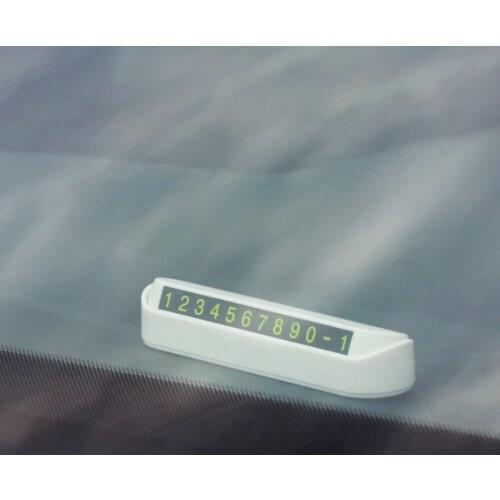 New Car Styling Temporary Parking Card Phone Number Card For Cadillac ATS BLS CTS XT4 XT5 ATSL XTS STS SRX Escalade