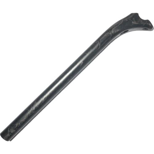 Bike Carbon Fiber Seatpost Black marble UD matte/glossy Carbon Seatpost 27.2 31.6mm Size mtb Carbon Seat Tube total 400mm