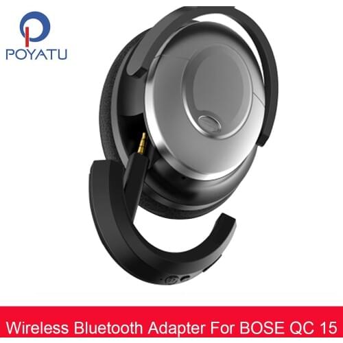 POYATU QC15 Wireless Bluetooth aptX Adapter For Bose QC15 QC 15 QuietComfort 15 Wireless Bluetooth Speaker Adapter Receiver