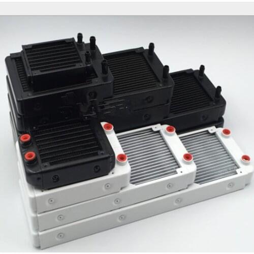 PC Water Cooling Radiator 120mm 18 Tubes Aluminum Computer Water Cooling Radiator PC Heat Sink For Water Cooling System