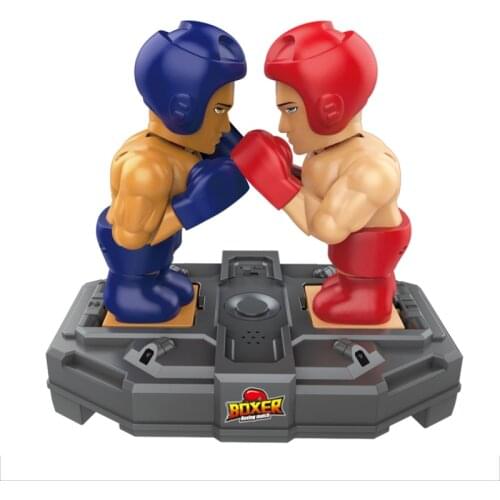 Remote Sensing Fighting Robot Boxing Fighting Double Game Interactive Educational Electric Childrens Toy Figures