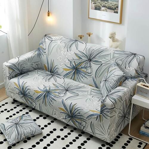 Svetanya Stretch Sofa Cover 1234 L Shape Slipcovers Plants Couchs Case