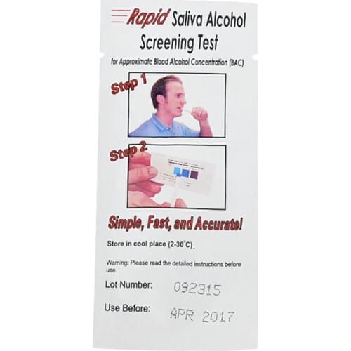 GREENWON alcohol tester,disposable saliva alcohol tester, rapid alcohol tester strip