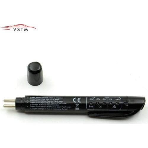 10pcs/lot Brake Fluid Tester Pen Car Accessories Automotivo for Car Vehicle DOT3/DOT4 Brake Liquid Auto Automotive Testing Tool