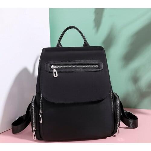 Female Pack Oxford Women Backpack Fashion Bagpack Shoulder Back Bag Preppy Style Backpacks for Girls Bookbag Rucksack