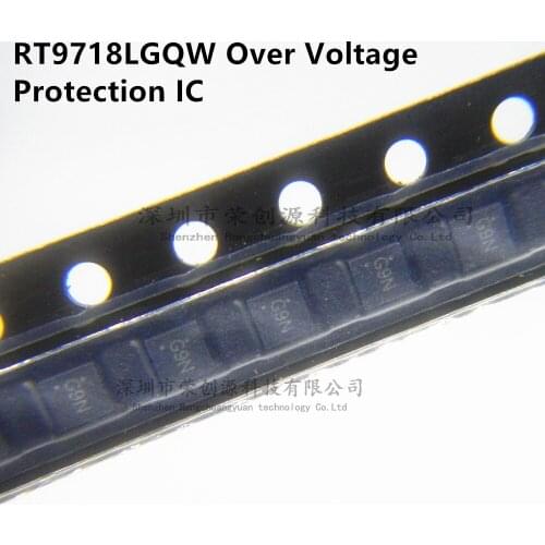 5PCS New and Original RT9718LGQW RT9718 Over Voltage Protection IC