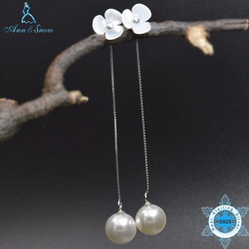 Ann & Snow Pearl Earrings