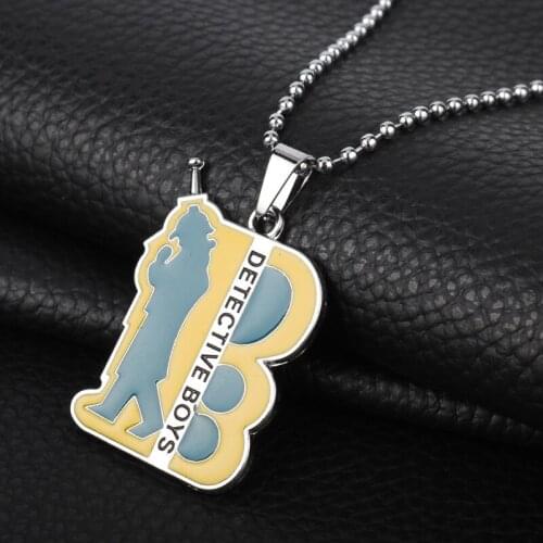 Detective-Conan Keychain Figure Pendant Keychain Men Car Hanging Accessories Creative Key Holder