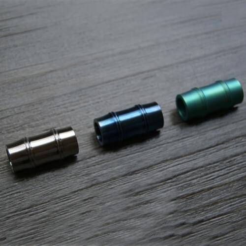 Bamboo Titanium Alloy Knife Beads Outdoor EDC Accessories Green Paracord Beads