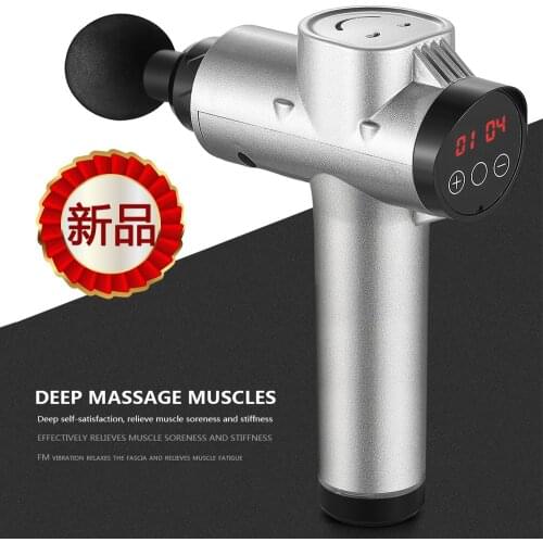 Electric impact massage gun fascia gun muscle relaxer fascia gun mini fitness gun body massager