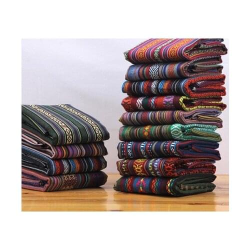 Mylb Nabi hot ,polyester/cotton fabric ,ethnic ,decorative fabrics for sofa cover,cushion,cloths, curtains,sale for meter, width