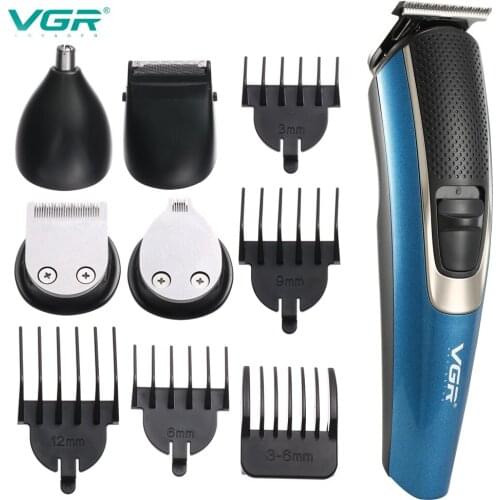 Electric Hair Clipper Multifunctional Trimmer for Men Electric Shaver for Mens Razor Nose Trimmer VGR Hair Cutting Machine