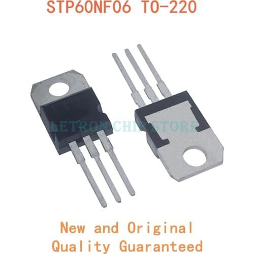 10pcs STP60NF06L TO-220 STP60NF06 TO220 P60NF06L P60NF06 original and new MOS FET