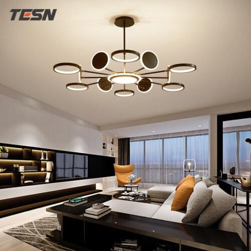Living room chandelier modern minimalist light luxury Nordic molecular lamp set dining room bedroom lamp 2021 new