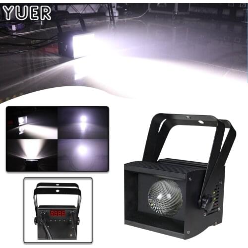 60W COB LED Par Spot Light Photo studio Wedding Scene White Color Theme Party DJ Event Mini Lights DMX512 Stage Lighting Equipme