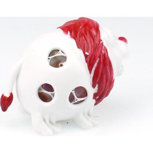 Squeeze Vent Cute Little Lion Shape Grape Ball Pinch Music Decompression Boredom Vent Decompression Ball Toy