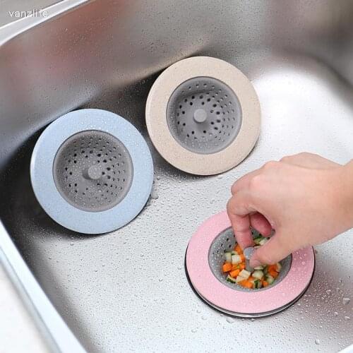 Vanzlife Dishwasher filter pool floor drain household kitchen supplies anti-blocking anti-seal washing net bag sewer filter