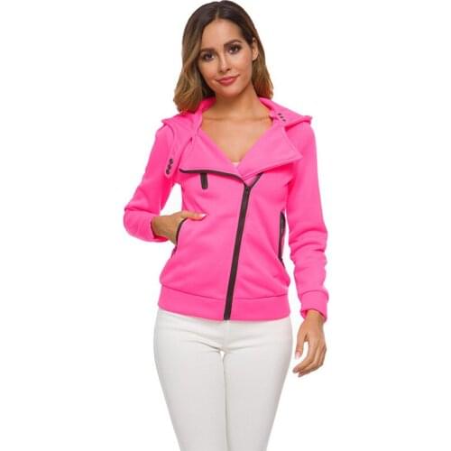 Plus Size Hooded Sweatshirts Women Autumn Winter Flocking Thicken Casual Jackets Tracksuits Zipper Female Sportswear 3XL W317