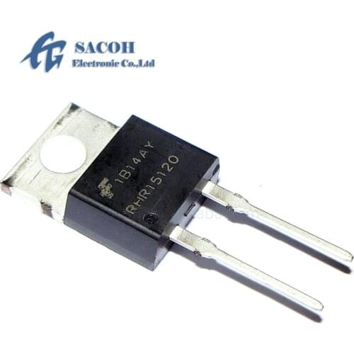 10Pcs RHRP15120 or RHR15120 or RURP15120 or RUR15120 TO-220 15A 1200V Hyperfast Diode