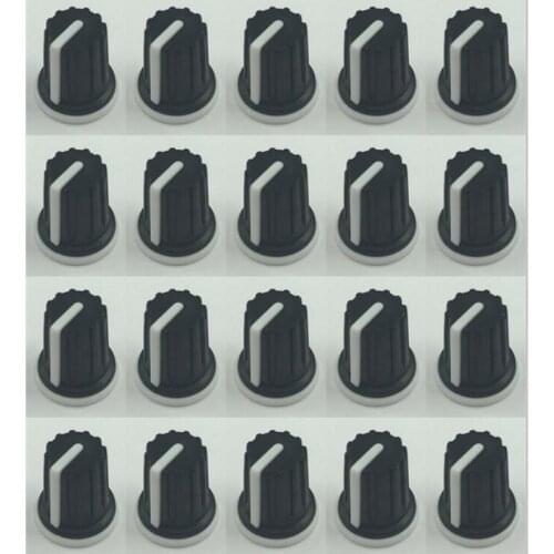 20PCS OEM knob For TRIM DJM800, DJM900, DJM2000 spare part DAA1204 BLACK COLOR
