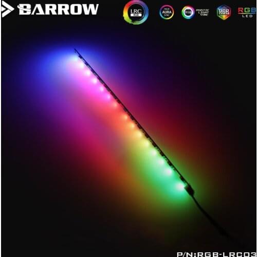 Barrow 5V D_RGB Multi colour led strip use for barrow gpu block / Length 20cm / Support D-RGB SYNC / 3Pin header