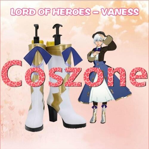 Lord of Heroes VANESS Cosplay Shoes Boots Halloween Carnival Cosplay Costume Accessories