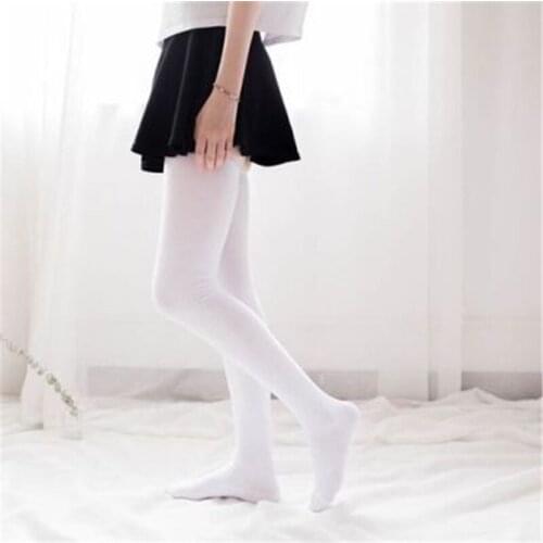 Cotton Thigh High Stockings Womens White Black Long Socks Over Knee Stockings for Girls Ladies Super Long New Fashion Stocking