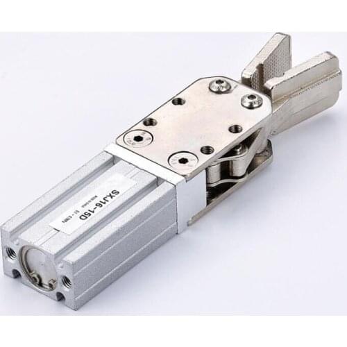 Bore 16/20mm Stroke 15mm SXJ Series Air Gripper Cylinder Pneumatic air cylinder Manipulator Cylinder