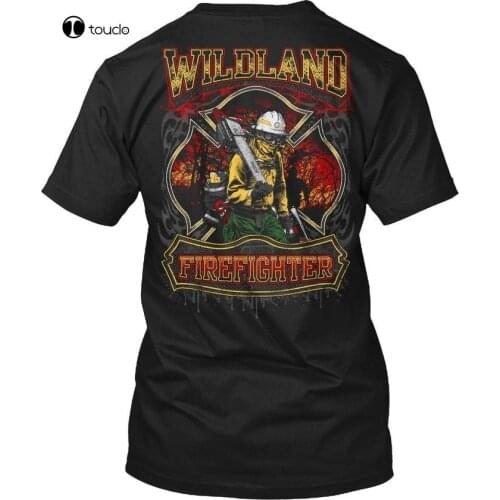 Wildland Firefighter Fire Department T-Shirt Tee Fire Fighter Gift T Shirt Tee Shirt