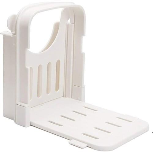 Bread Slicer Guide Adjustable Bread Roast Loaf Slicer Cutter Folding Toast Slicing Mold Kitchen,Dining & Bar TB Sale