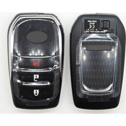 Lockartist Original 3Buttons 433MHz Smart Remote Control Smart Key Intelligent Remote Control with 8A chip for Toyota Hilux