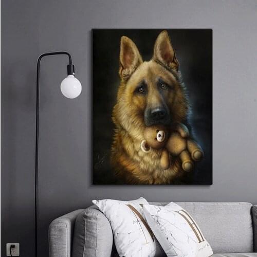 Full Square/Round 5D DIY Diamond Painting Animal dog pictures Of Rhinestones Mosaic Diamond Embroidery home decoration FG1687