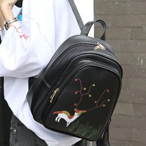 Fashion Backpacks women Outdoor Travel cute book Bagpacks Casual Schoolbag For Girl Canvas Bags female ladies black bags 2021