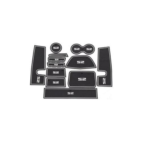 High Quality Gate slot pad Teacup pad Non-slip pad for JAC Refine S2 2013-2016 Car styling