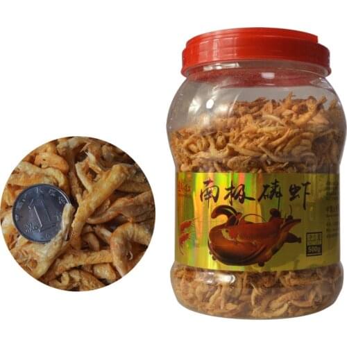 Freeze-dried Antarctic krill dried arowana feed tropical fish parrot fish Antarctic shrimp fish feed