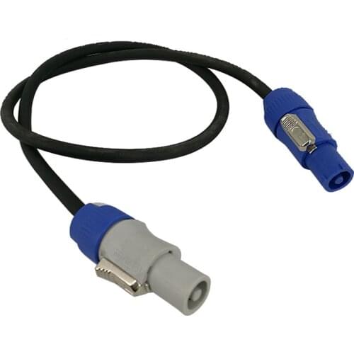 20pcs Powercon Cable hand by hand Connector Power LED Moving Head Light Parcan Power Cable Powercon in out cable