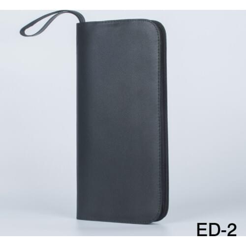 36 Holder 1 Layer Portable PU Leather School Pencils Case Large Capacity Pencil Bag For Colored Pencils Watercolor Art Supplies