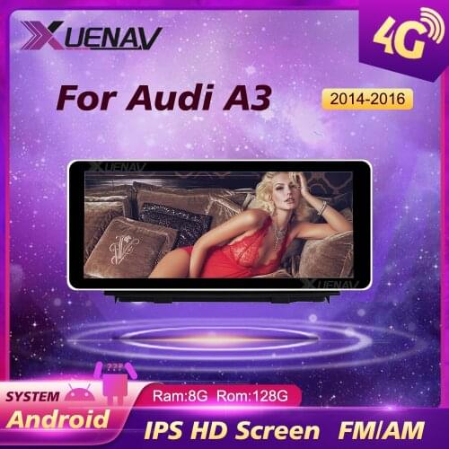 Car radio GPS navigation For Audi A3 2014 2015 2016 WiFi CarPlay multimedia player 2 din Android DVD Player Radio Stereo Audio