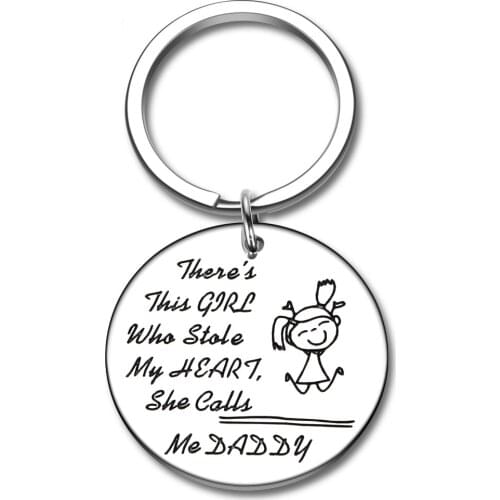 Keychain Gifts for Daughter From Dad To Adult Daughter Sweet Gifts for Women Teens Girls Graduation Presents Birthday Gifts