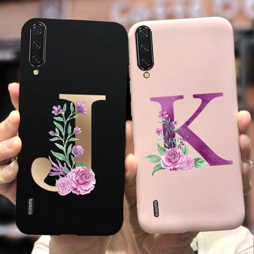 For Xiaomi Mi CC9 CC9E Case Couple Letters Soft Silicone Phone Cases For Xiaomi Mi CC9 Pro Mi CC9E MiCC9 Back Cover Coque Bumper